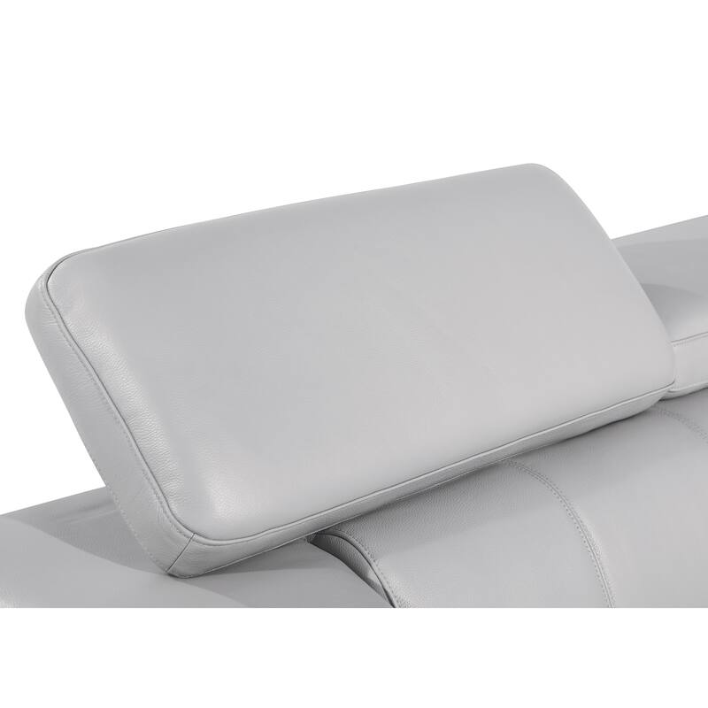 Top Grain Italian Leather Loveseat