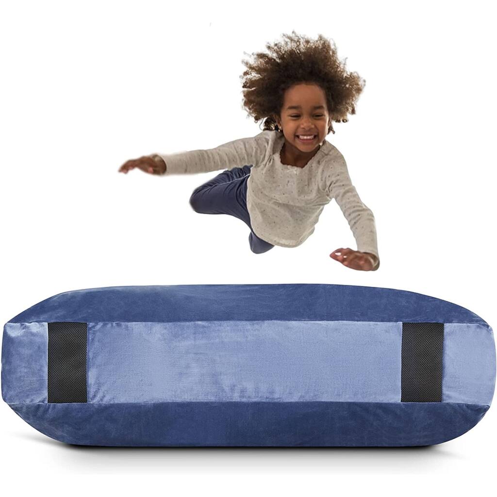 Cheer Collection Sensory Crash Pad Filled with Foam Blocks