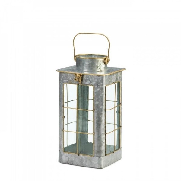 Small Country Farmhouse Galvanized Lantern