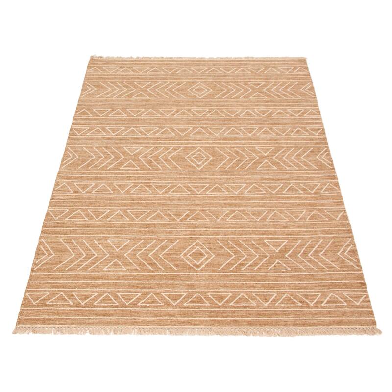 Marrakech Brown Kilim 5'0" x 7'9" - 5'0 x 7'9