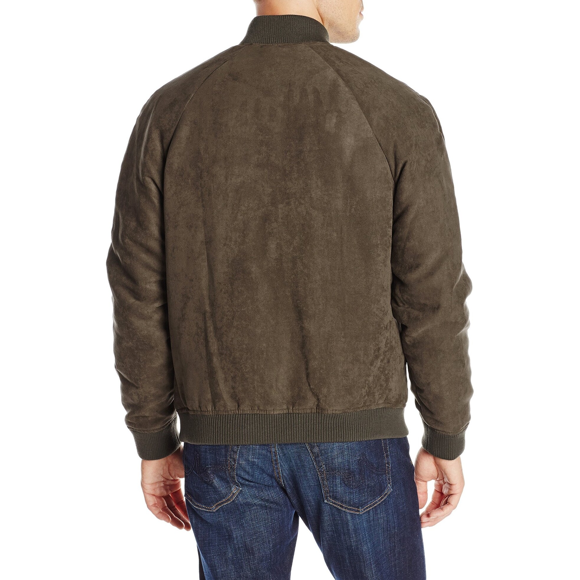 perry ellis suede jacket