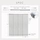 preview thumbnail 62 of 77, GoDear Design 99.99% Blackout & Sheer Natural Woven Adjustable Sliding Panel Track Blinds, Vertical Blinds, 45.8"- 86" W x 96" L