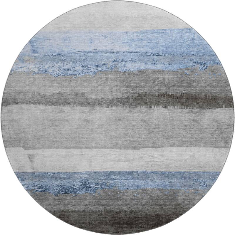 Premium Washable Super Soft Ombre Stripes Mayfield Rug