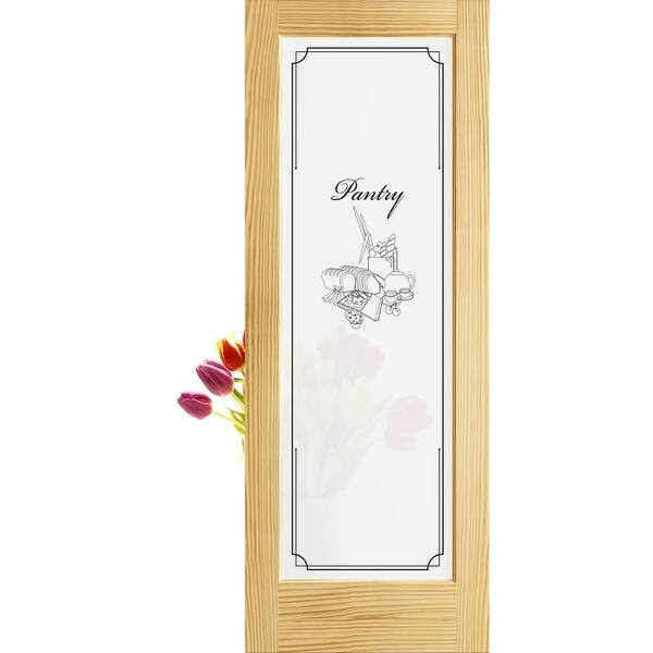 Shop Frameport Fpg Pd Pan 6 2 3x2 1 3 Frosted Privacy Glass 28 By 80 Unfinished Overstock 21407088