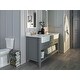 preview thumbnail 9 of 41, Ancerre Designs Hayley 60 in. Bathroom Vanity Set