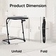 preview thumbnail 21 of 20, Portable Study Desk with Cup Holder Adjustable Folding for Home, Office,Foldable, Stable, Lightwelght, Storage