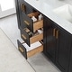 preview thumbnail 143 of 196, Altair Gazsi Bathroom Vanity with Composite Stone Countertop without Mirror