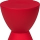 preview thumbnail 42 of 143, Boyd Round Side Table with Ribbed Design Base - Accent Hourglass End Table with Removable Lid for Living Room & Bedroom