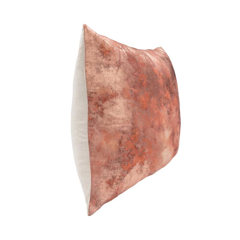 Villa by Classic Home Equilibrium 22x22 Linen Blend Throw Pillow