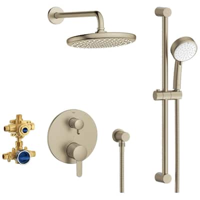 Grohe 29 428 Cosmopolitan Pressure Balanced Shower System with Shower