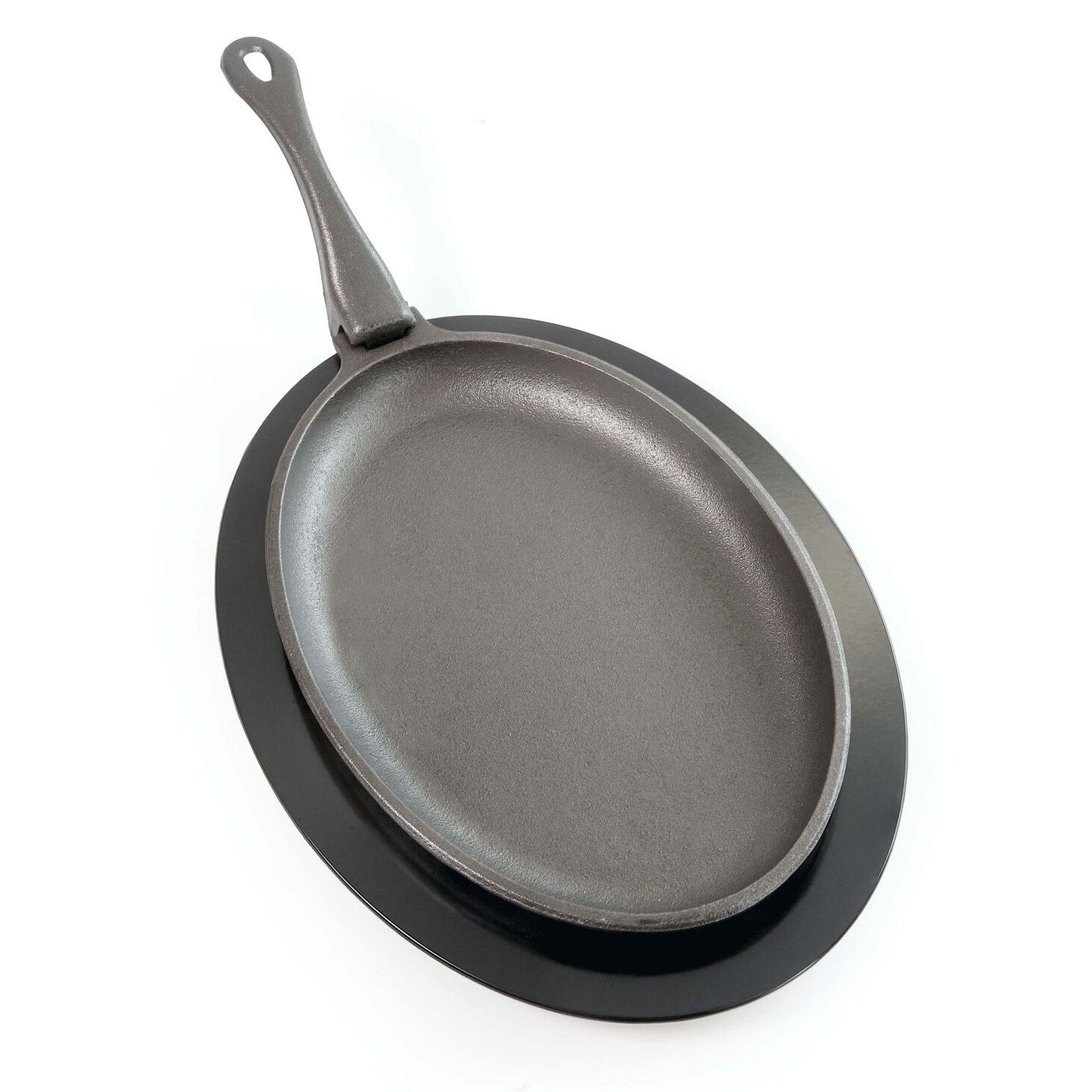 Shop Napoleon 56003 25 5 Cast Iron Skillet With Heat Resistant
