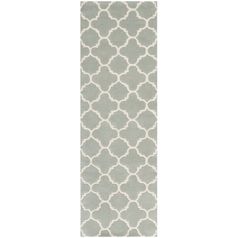 SAFAVIEH, Handmade Chatham Caisa Modern Moroccan Wool Rug