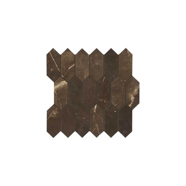 Daltile Ma825hexmsmtp Marble Attache 5 X 2 Linear Hexagon Daltile Ma825hexmsmtp Marble Attache 5 X 2 Linear Hexagon Mosaic Multi Surface
