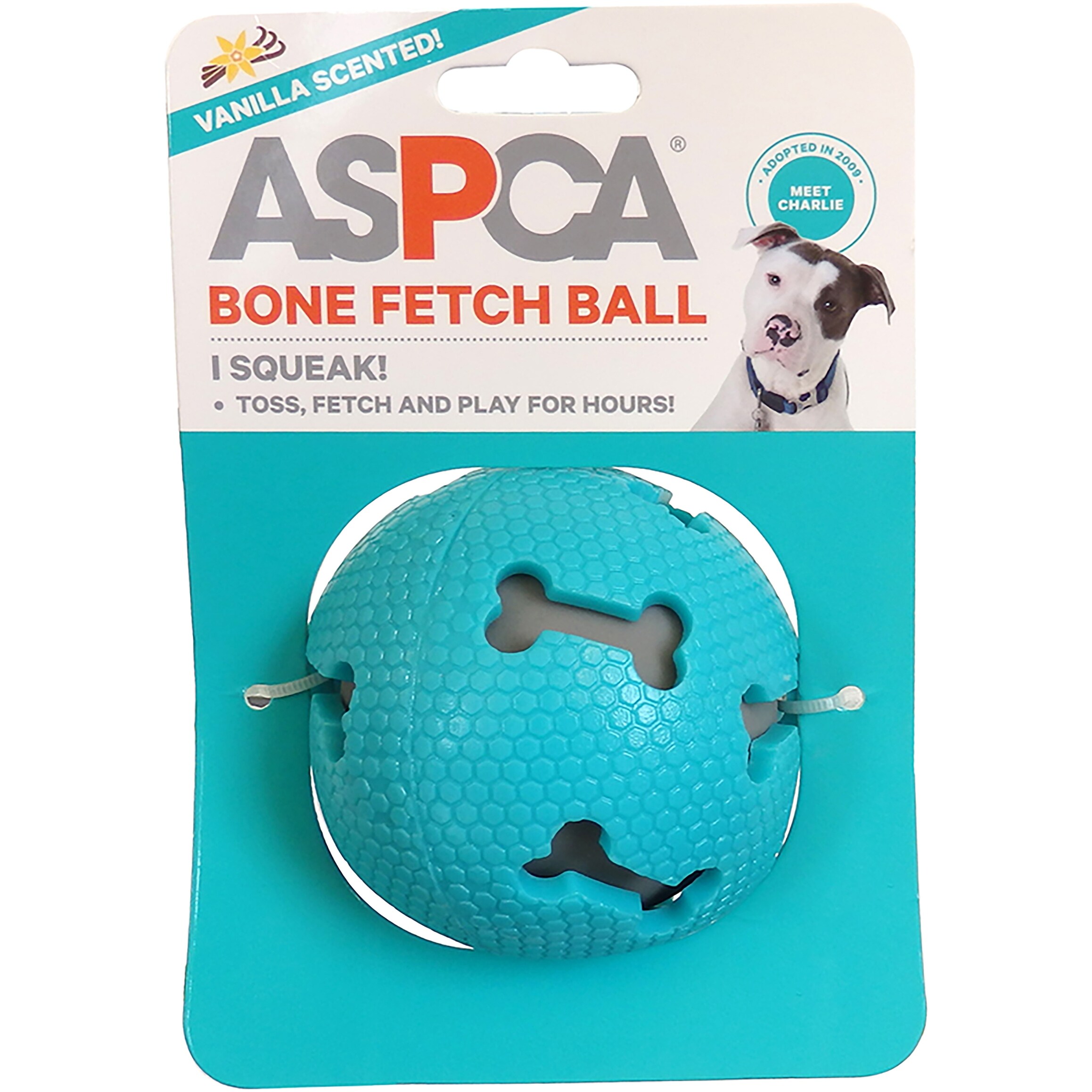 Aspca Bone Fetch Ball Dog Toy