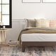 preview thumbnail 59 of 72, Wood Platform Bed with 14 Wooden Support Slats