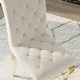 preview thumbnail 26 of 69, Luxurious Dining Room Table Set with Buttons Tufted Velvet Dining Chairs