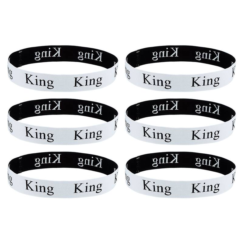 Bed Sheet Organizer Bands 325x40mm Storage Bands, White, KING - White