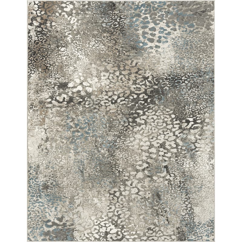 N Natori Serengeti Leopard Area Rug