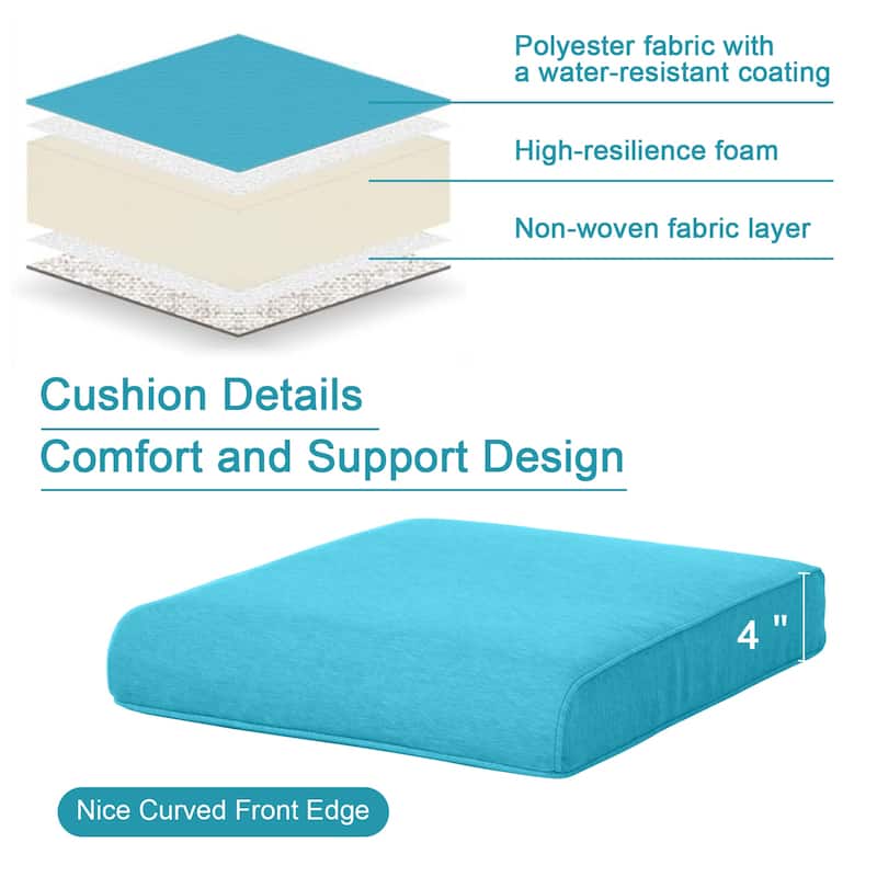 Outdoor Lounge Chair Replacement Cushion For Patio Chair - N/A