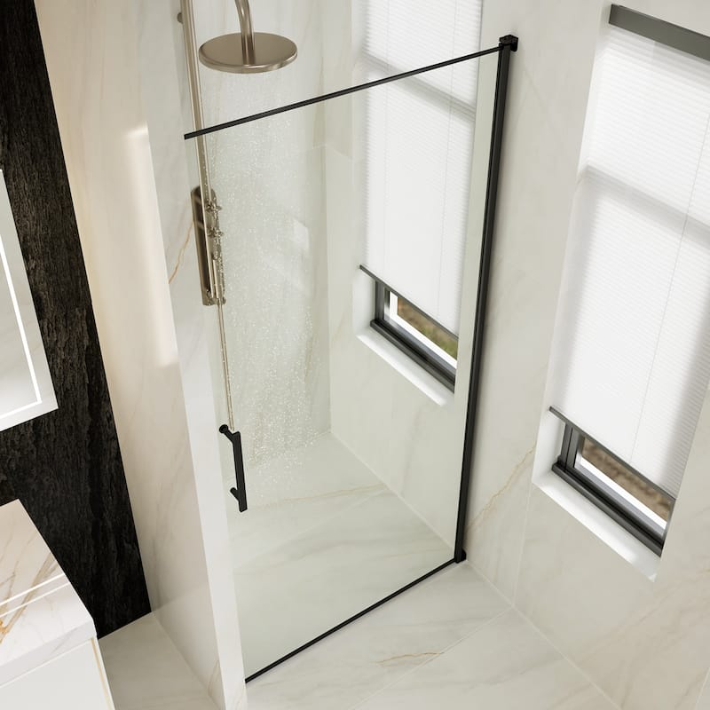 36 in.W x 72 in.H Pivot Frameless Glass Shower Door