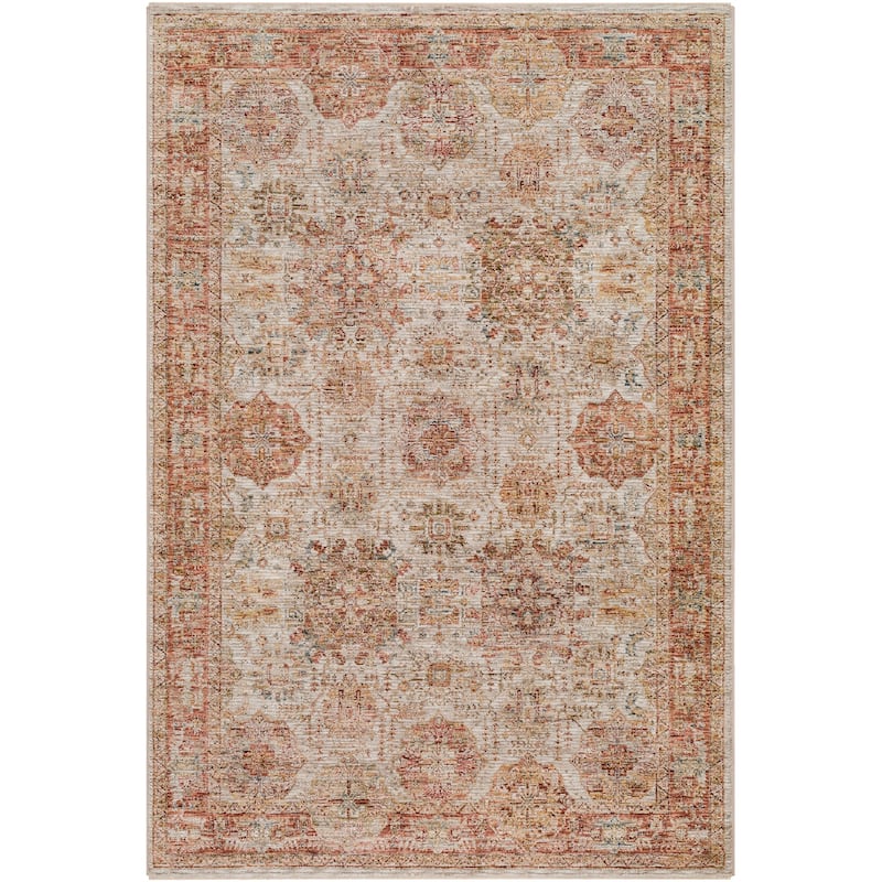 Aiyla Traditional Medallion Area Rug