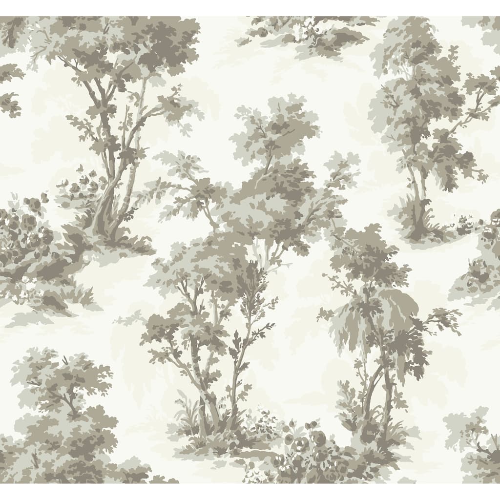 Chris Loves Julia x A-Street Prints Sainsbury Slate Forest Wallpaper