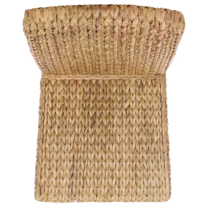 SAFAVIEH Clemensa Natural Dining Chair (Set of 2) - 18.1" x 22.8" x 39" - 18"W x 23"D x 39"H