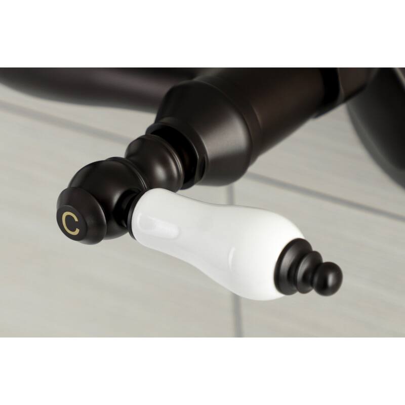 Kingston Brass Two-Handle Wall Mount Bar Faucet