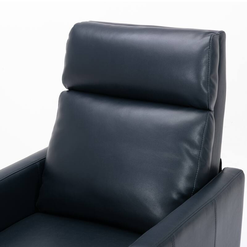 Brooklyn Faux Leather Push Back Recliner by Greyson Living