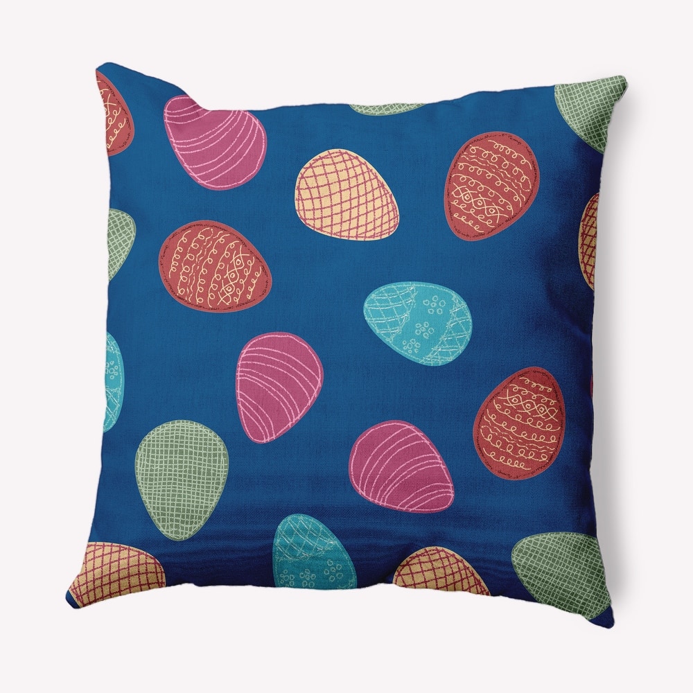 Egg Hunt Easter Decorative Throw Pillow