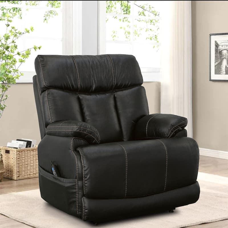 Clive Power Lift Recliner with Power Headrest & Lumbar by Flexsteel