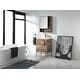 preview thumbnail 36 of 54, 24-inch Modern Bathroom Vanity Set w/ Vitreous China Sink Top