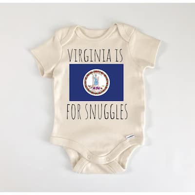 Virginia - Baby Boy Girl Clothes Infant Bodysuit Funny Cute Newborn