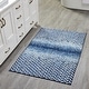 preview thumbnail 121 of 123, Better Trends 100% Micro Polyester Knitted Bathroom Rugs - Casablanca Collection with Chevron Pattern, Machine Washable Bath Mat