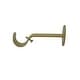 preview thumbnail 9 of 10, Rhinebeck Rustic Faux Wood 1" Window Drapery Single Curtain Rod