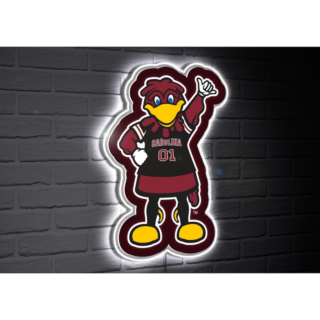 University of South Carolina College Mascot Plug-In LED Lighted Sign
