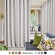 preview thumbnail 16 of 28, Deconovo Blackout Living Room Curtains Faux Linen Drapes 2 Panels