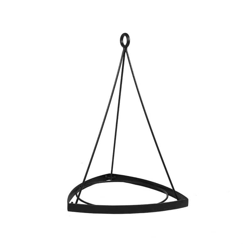 Achla Designs Lina II Modern Plant Hanger, 21.75 Inch Tall, Terra Cotta Finish