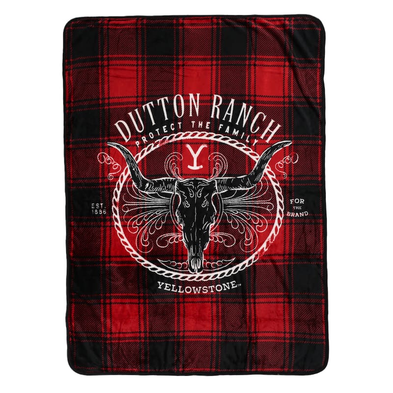 ENT 074 Yellowstone - Protect The Family Silk Touch Throw