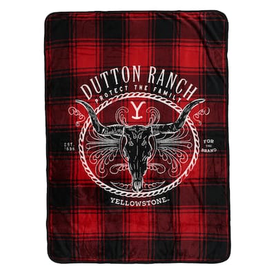 ENT 074 Yellowstone - Protect The Family Silk Touch Throw