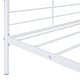 preview thumbnail 13 of 18, White Full Size Metal House Bed with Trundle and Roof for Kids, Boys and Girls, Bedroom