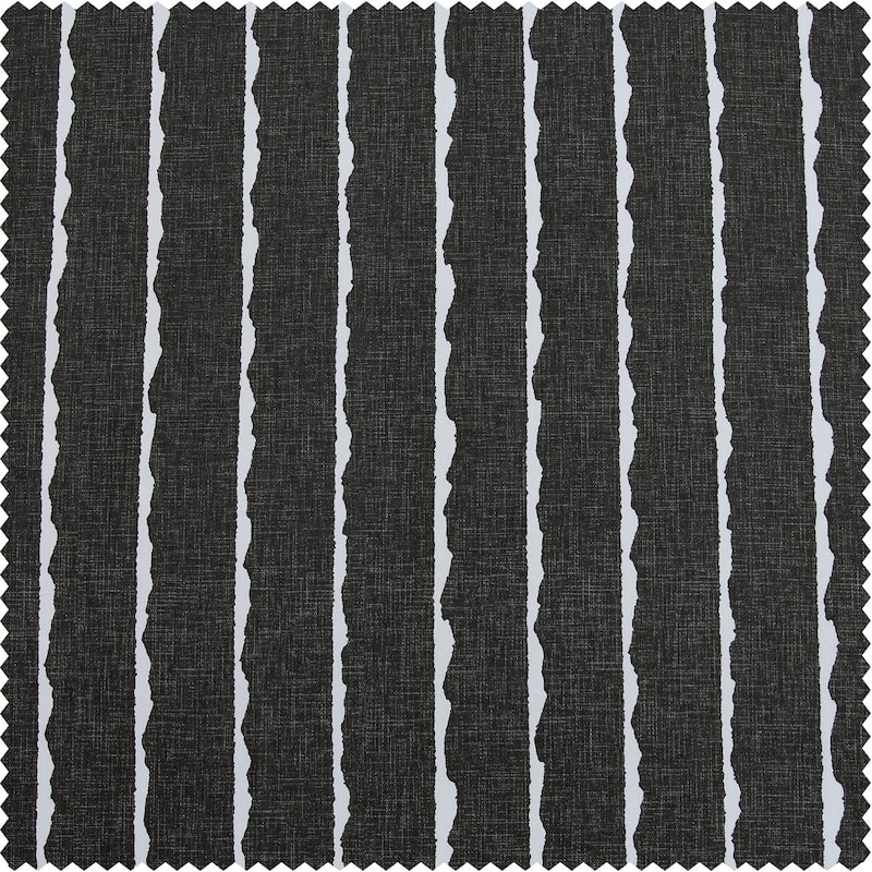 Exclusive Fabrics Sharkskin Printed Cotton Tie-Up Window Shade (1 Panel)