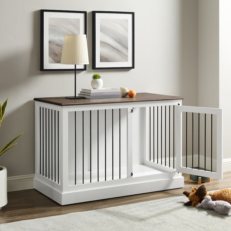 Crosley Winslow Small Credenza Dog Crate