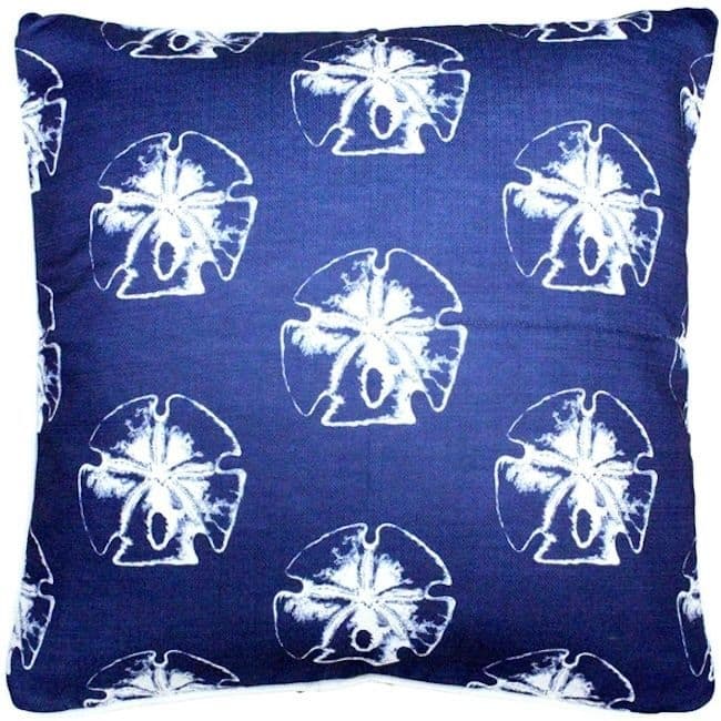 Hilton Head Sand Dollar Throw Pillow