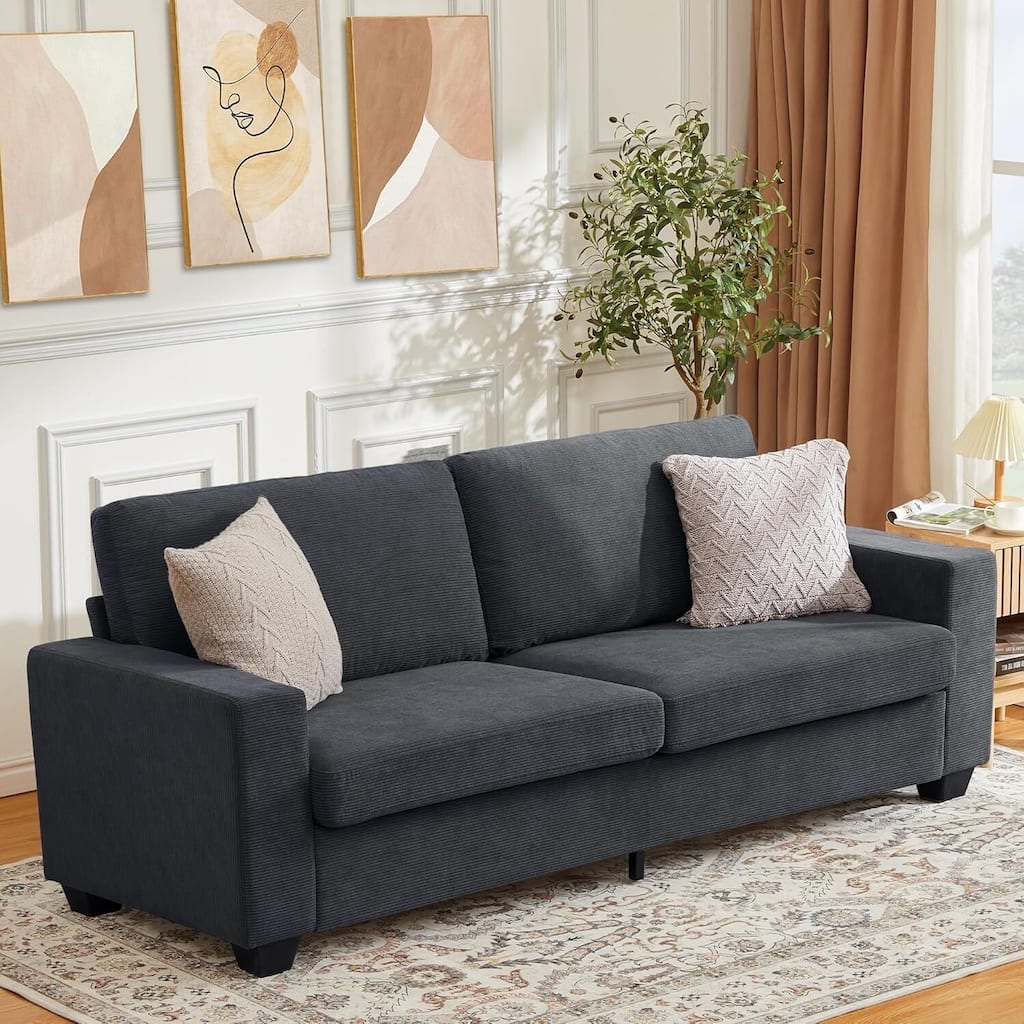 2 Seater Loveseat Sofa Couch for Living Room Small Spaces