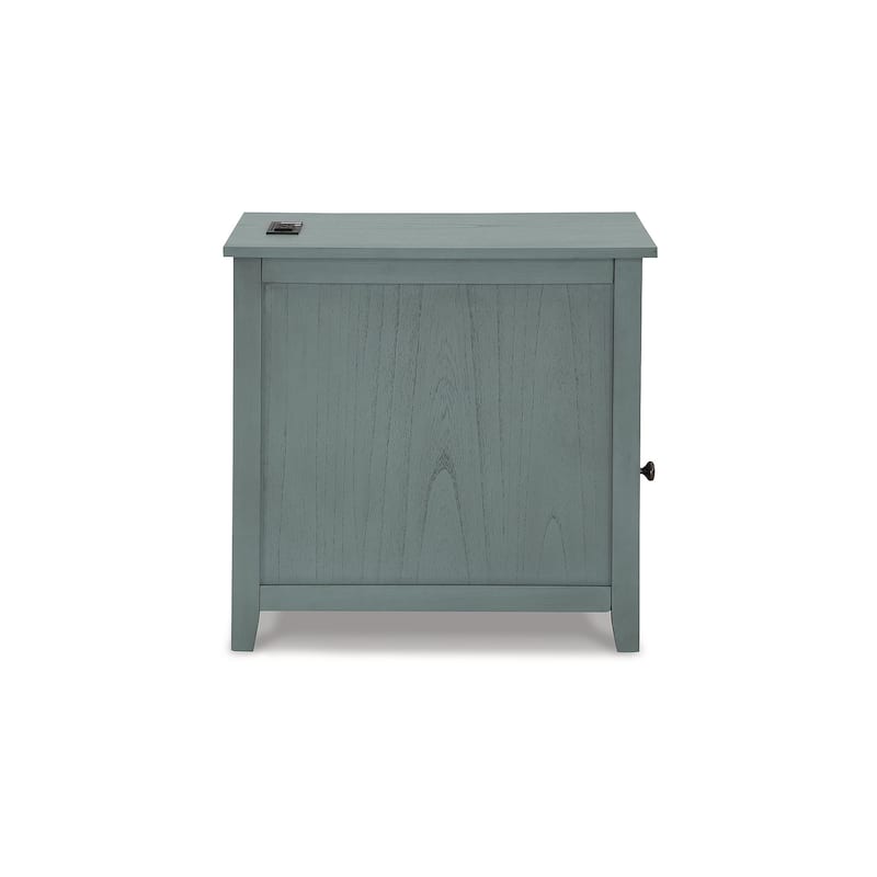 Signature Design by Ashley Treytown Chairside End Table - 16"W x 24"D x 24"H