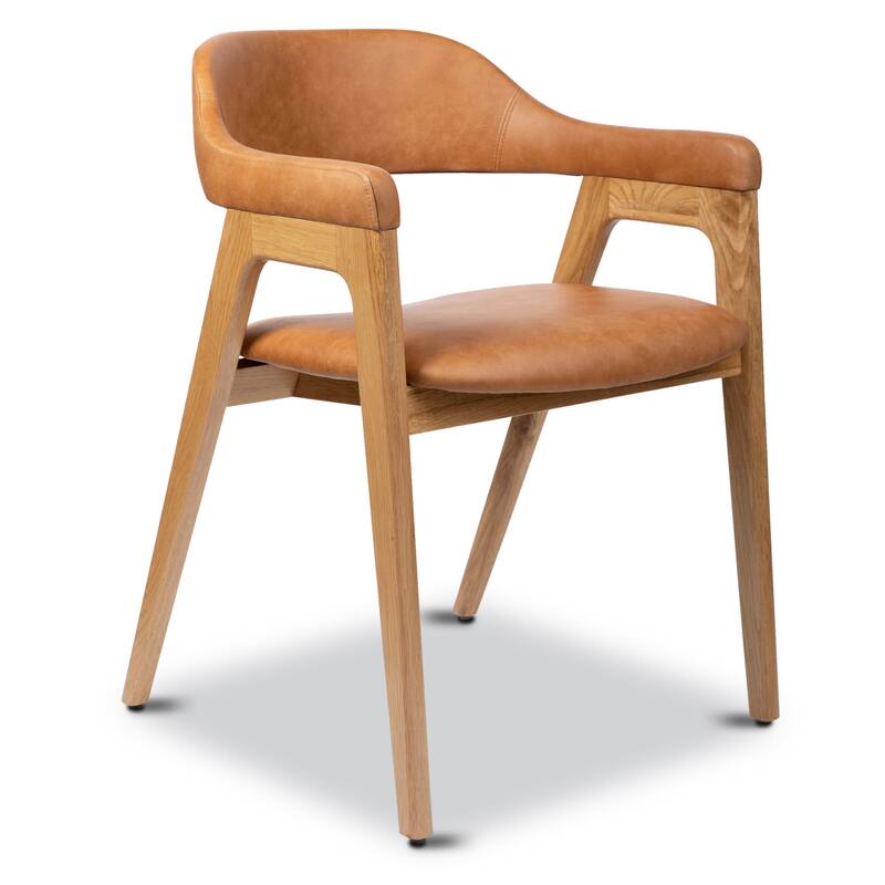 Poly and Bark Lando Leather Dining Chair