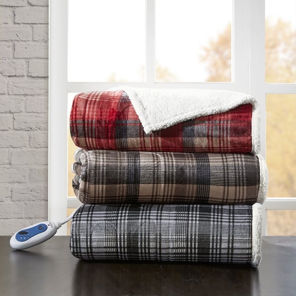 slide 2 of 18, Woolrich Tasha Oversized to Berber Heated Throw