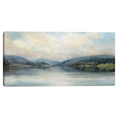 Lakeside Hush Canvas Art Print