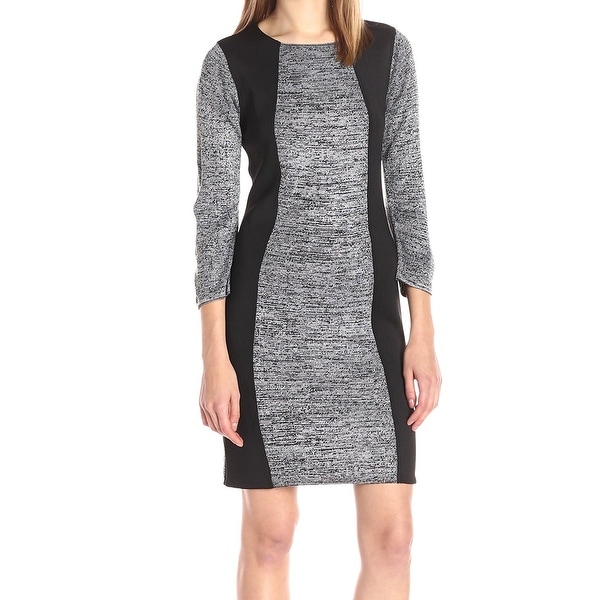 marled sweater dress